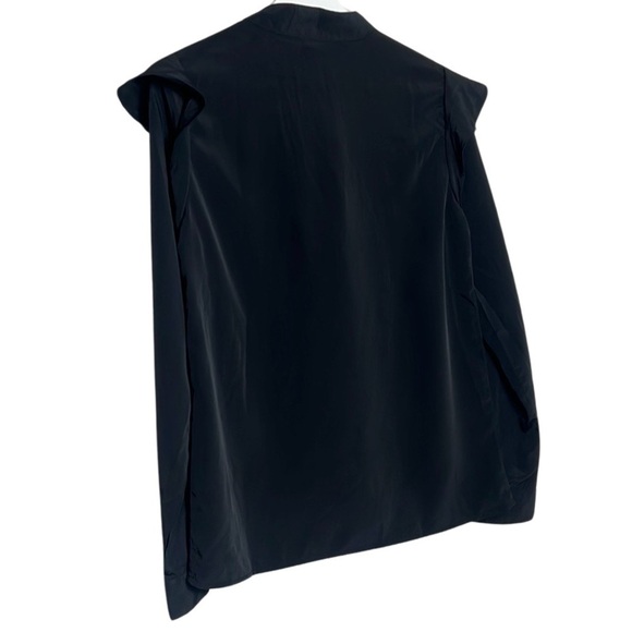 NWT Walter Baker Rhonda Black Long Sleeve Blouse - Picture 3 of 6